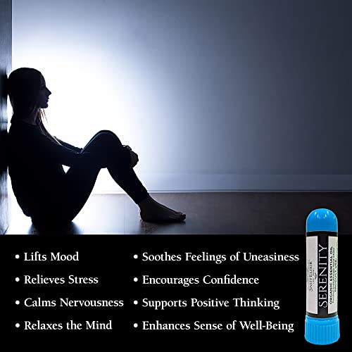 Stress Relief Gift & Anxiety Relief Item - Aromatherapy Nasal Inhaler - Organic Essential Oil Diffuser Personal Care Product for Natural Calm, Mood Support - Stocking Stuffer - Image 3