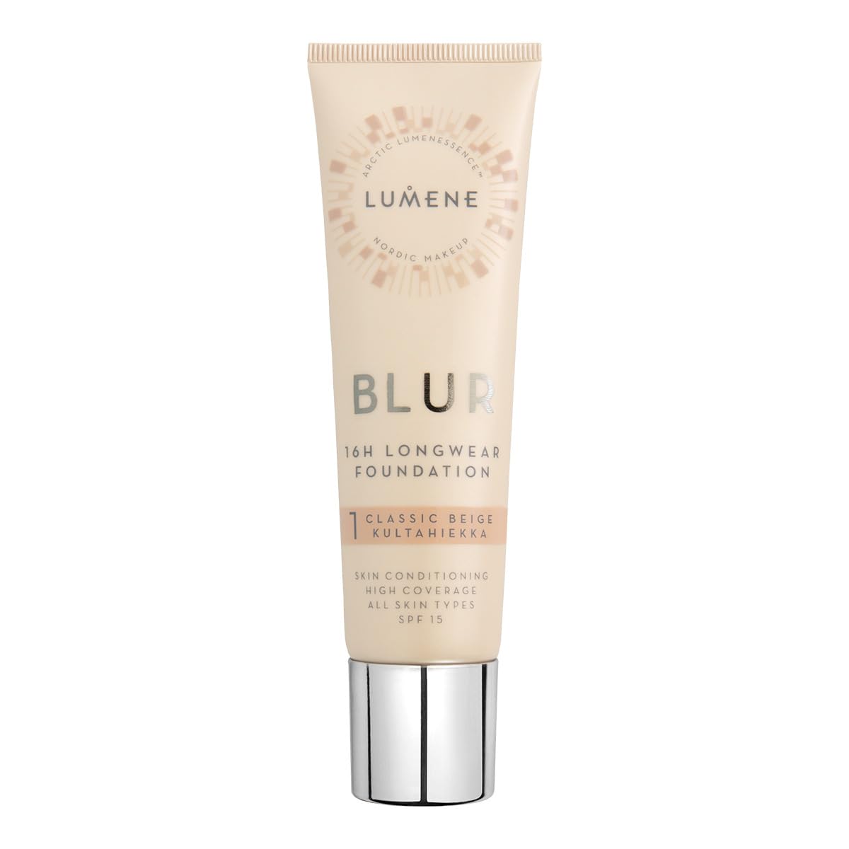 LUMENE Blur 16H Longwear Foundation Spf15 16 Saat Kalıcı Fondöten Spf15 Classic Beige