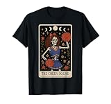 The Cheer Squad Cheerleading Cheerleader Skeleton Tarot Card T-Shirt