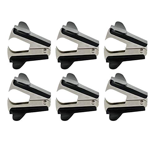 ZZTX Staple Remover Staple Puller Removal Tool for School Office Home 6 Pack