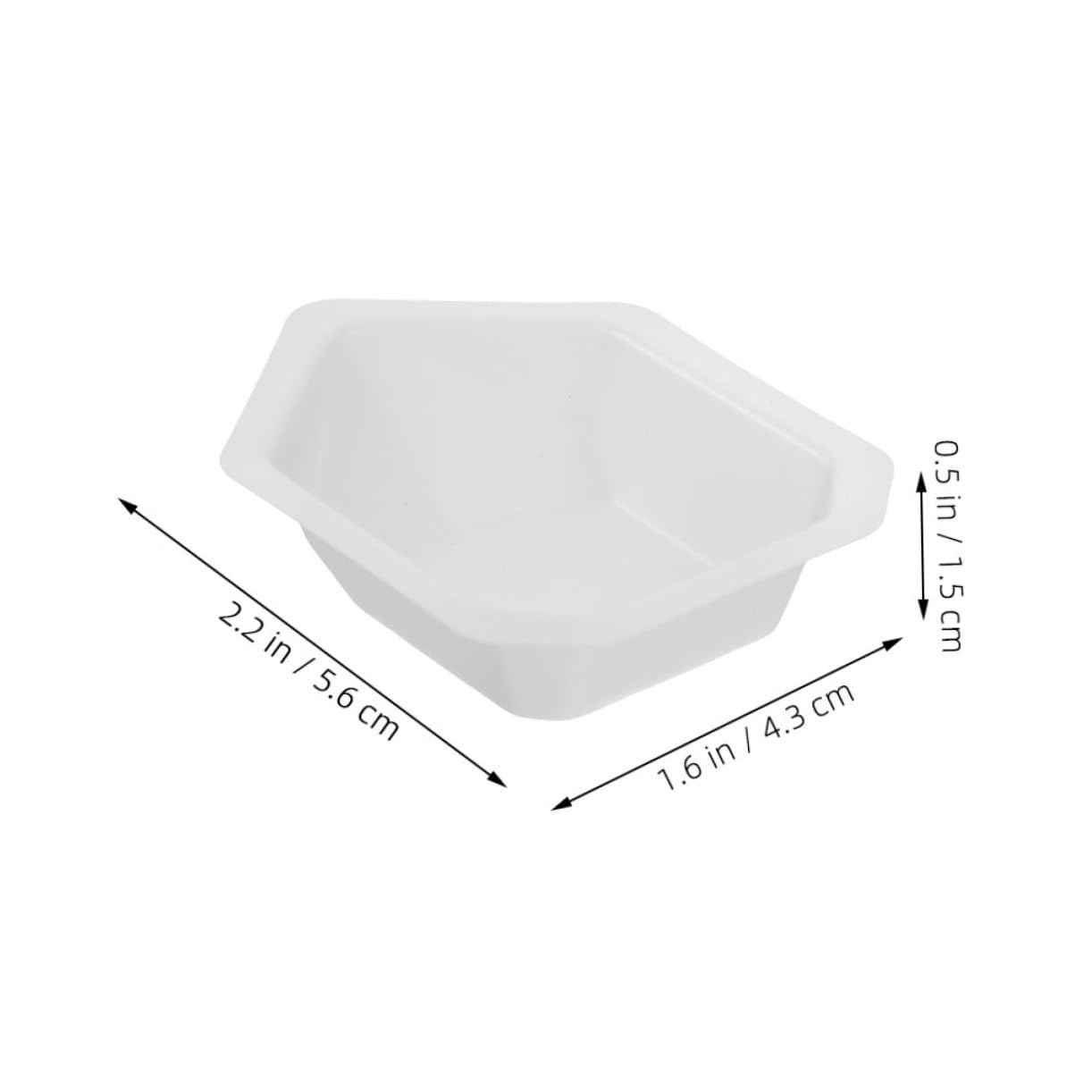 OSOLADY 5sets Aluminum Weighing Trays Reusable Lab Equipment Chemistry Weighing Pans for Accurate Measurement 10pcs*5