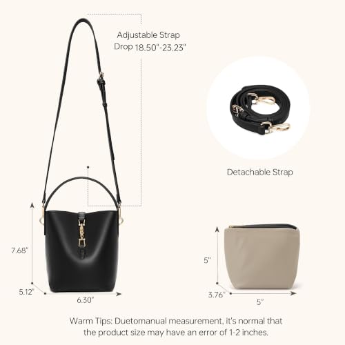 Image of GEMIU Bucket Purses for Women Clutch Purse Small Crossbody Bags for Women