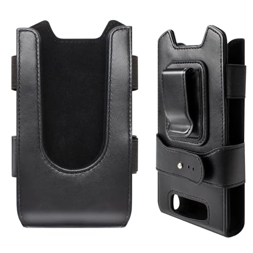 Scanner Holster with Metal Belt Clip for Zebra TC51 TC52 TC56 TC57 Handheld Barcode Scanner to fit with Trigger Handle,Soft Leather Holster for CT60,Rugged Carrying Case (SG-TC51-HLSTR1-01) by CARPSDZY - Used condition - Image 3