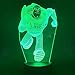 Produktbild WGQYD 3D Illusion Lamp 16-Color Night Lamp Children'S Desk Lamp Toy Story Lightyear Figure Lampe Visueller Lichteffekt Für Kinderzimmer Deko Nachtlicht Farbwechsel Nachtlicht Night Light 3D Illusion