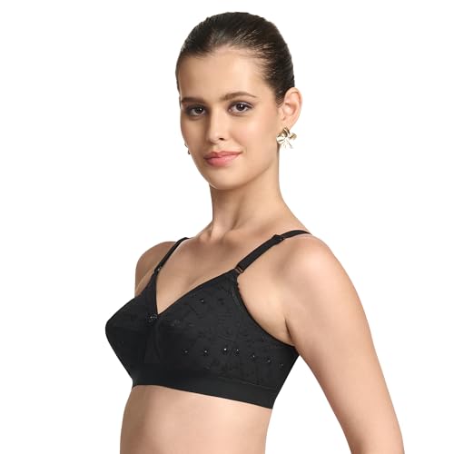 Image of TRYLO Women Bra Cotton Non-Padded