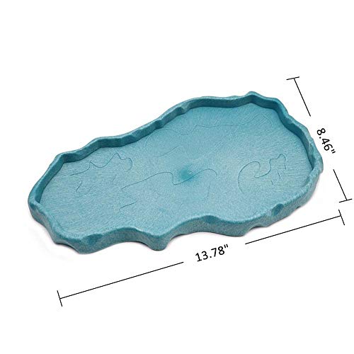 Reptile Food and Water Bowl Dish Reptile Food Dish Large Tortoise Water Bowl for Turtle Lizard Snake Gecko Ball Python… - Image 6