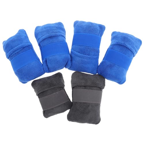 TOYANDONA 6 Piezas Desarenador Guantes De Verano Arena De Playa Guantes De Playa Bolsas De Embalaje a Prueba De Golpes Bolsa De Polvo De Arena Removedor De Arena Limpieza De Arena Algodón