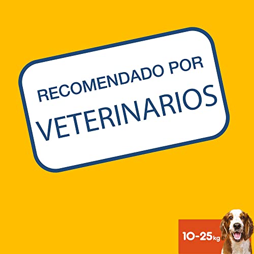 Pedigree Dentastix Snack Dental para la Higiene Oral de Perros Medianos (4 Paquetes de 28ud)