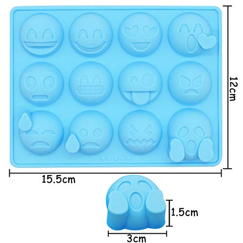2 Stampi per Cioccolatini in Silicone, 12