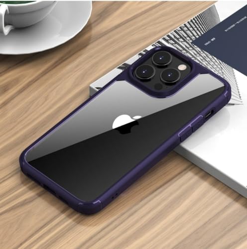 Coque iPhone 14 Pro Max transparente finie la coque jaune avec notre protection antichoc