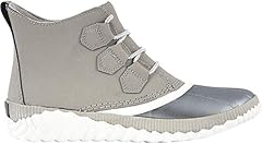 Chrome Grey Leather Metallic Shell Combination