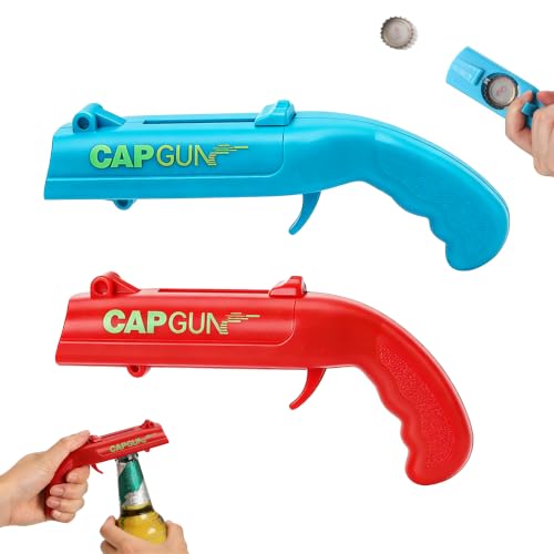 Oysir Bottle Opener With Cap Launcher Red And Blue