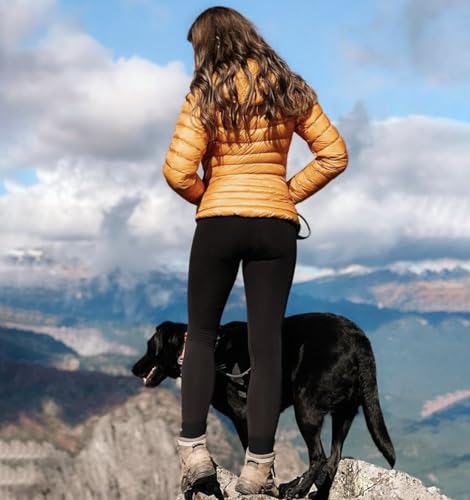 DHSO 4 Pairs Women's Thermal Socks - Thick, Warm, Cozy Crew Socks for Winter Hiking, Running, Gifts2