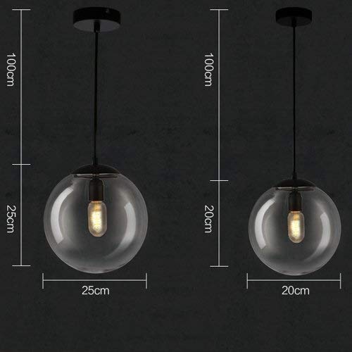 Lámpara vintage de cristal transparente con diseño sofisticado para iluminación interior 7