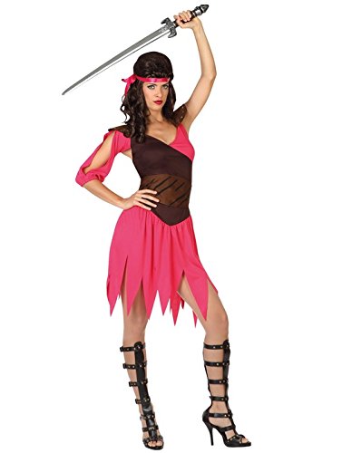 Atosa -26365 Roman Warrior Costume, Fuchsia, ES 44/46 (DE 42/44) (26365 (AmazonDe/PWSEX))