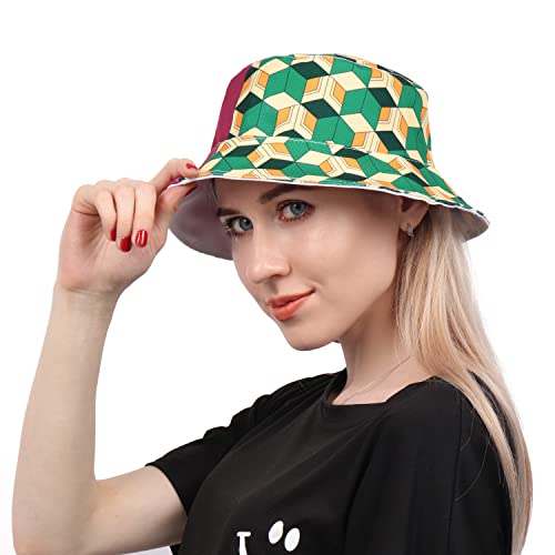 Dazcos Unisex Anime Cosplay Bucket Hat For Adult (Mixed Color1) #TOP6