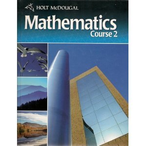Hardcover Holt McDougal Mathematics: Student Edition Course 2 2011 Book