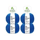 blauer mohair pullover Bei einer Nadelstärke von 2,5-3,5 / 10 cm x 10cm = 36 Reihen x 28 Maschen