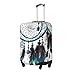GFLFMXZW Travel Luggage Cover Native American Dream Catcher Suitcase Covers for Luggage Fashion Suitcase Protector Fits 18-32