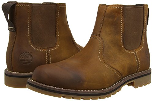 Timberland Men's Larchmont Chelsea Boot, Medium Brown Nubuck, 13 #TOP5