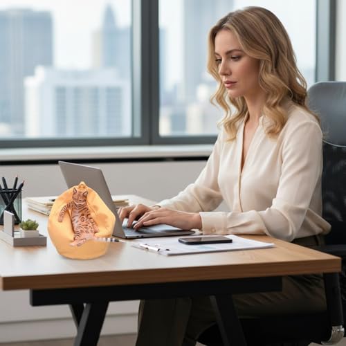 Figurine de chat avec canapé pour décoration de bureau et maison - 3