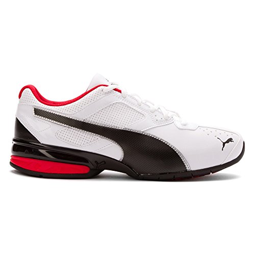 Image of New Puma Men's Tazon 6 Running Shoe White /Blk /Silver 10