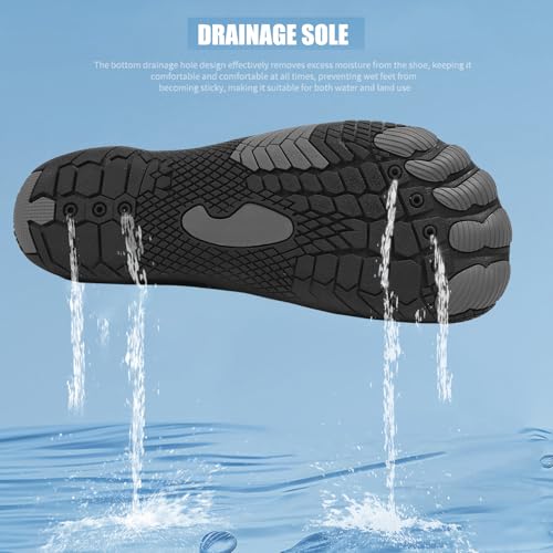Image of Hike Barefoot Shoes Women Men Pro Water Footwear Wide Toe Box Non-Slip Unisex Athletic Outdoor Running Shoes
