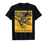 Judas Priest - Screaming For Vengeance Gold Square T-Shirt