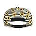 Unisex Adult Orange Sunflower Stripes Baseball Cap Snapback Dad Hat for Camping Golf Outdoor Activities, Fashionable Adjustable Snap Military Cap, One Size Fits Most