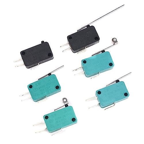 Micro-interrupteur de limite 5A levier à rouleau Kw7-0 pour automatisme, lot de 5