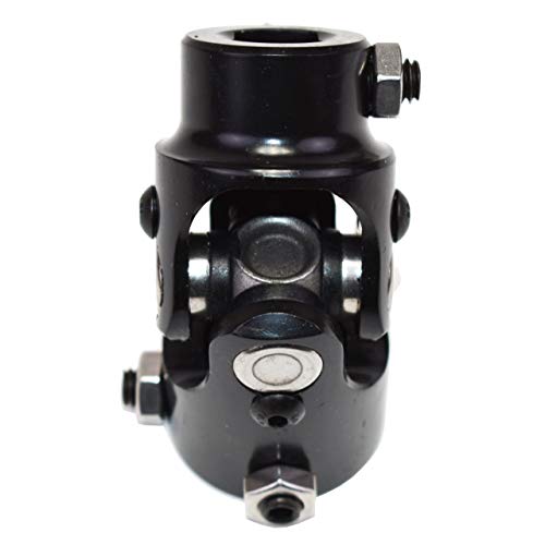 A-Team Performance - Forged Steel Yokes Steering Shaft Universal U-Joint - 1" Dd To 3/4" Dd Black #TOP5