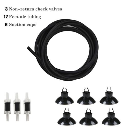 Image of ALEGI Aquarium Sponge Filter 30 Gallon,Quiet Sponge Filter with Air Stone for Betta Fry Shrimp and Small Fish (3 pcs)