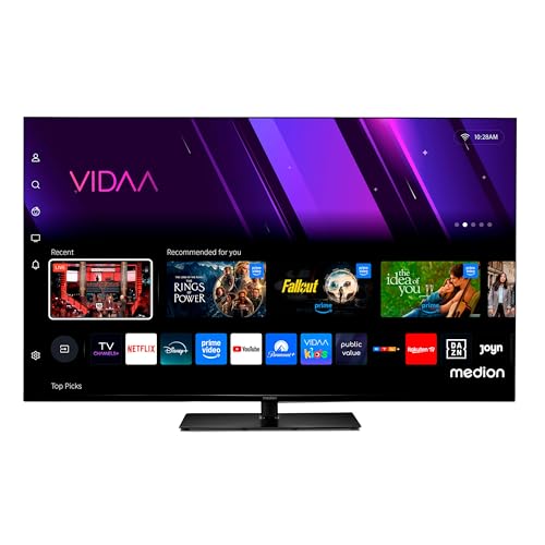Thumbnail - MEDION 138,8 cm (55 Zoll) Fernseher (Smart-TV, Dolby Vision HDR, VIDAA Store, Prime Video, Disney+, DAZN, Paramount+, Hb...