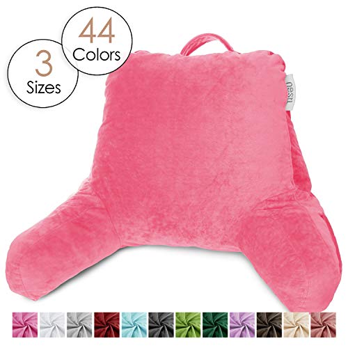 Nestl Reading Pillow, Petite Bed Rest Pillow with Arms for Kids & Young