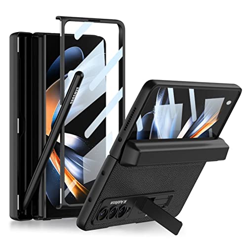 Coque Galaxy Z Fold 4 antichoc anti-rayures housse intégrale noire 5G