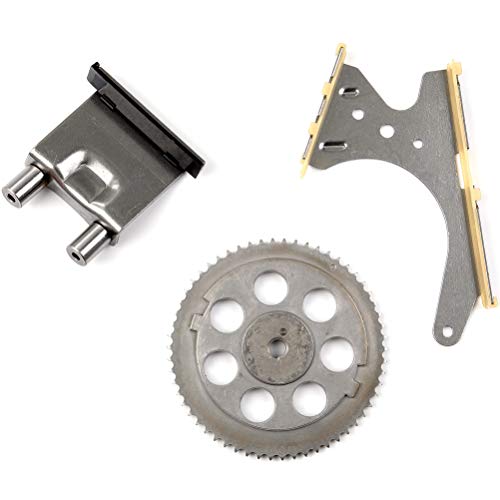 Linncas Engine Timing Chain Kit With Timing Chain Tensioner Guides Sprocket Compatible With For Trailblazer 02-07 18-1585 #TOP5