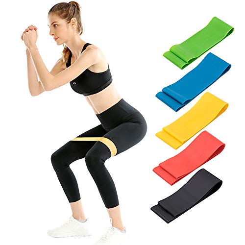 Bandas de loop de resistência, Bandas de exercício de resistência para fitness em casa, Alongamento,