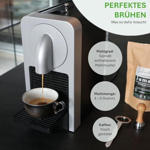 Mycoffeestar Refillable Stainless Steel Nespresso Compatible Capsule for OriginalLine Machines