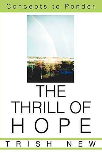 The Thrill of Hope: Concepts to Ponder