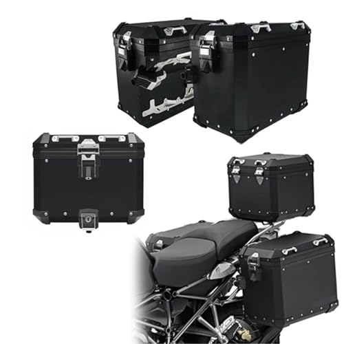 oCNp[{bNX R1200GS LC ADV 2014-2021 R1250GS 2018-2023 oCNp A~ ThobO TChQbW{bNX [gN gbvP[X ANZT[(One Set Black)