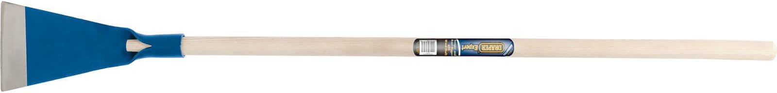 Draper Expert 1.41m Heavy Duty Scraper | Gardening Root Digger | Carpet Tile Removal | Garden Scraper Hand Tool with Wood Shaft | Hardened Sharpened Blade | 05166