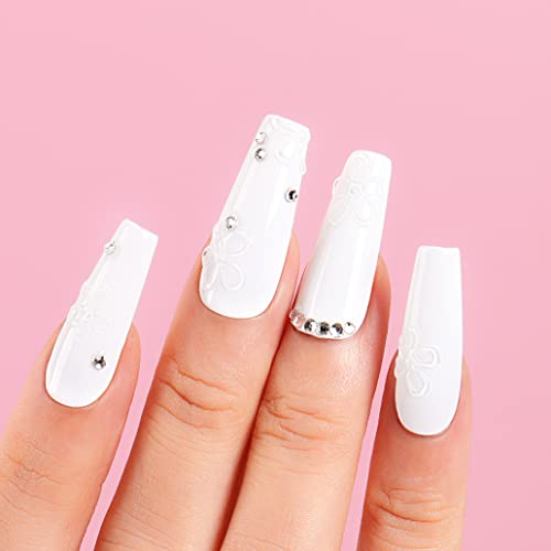 Aimeili Soak Off U V Led White Gel Nail Polish - Studio White Arctic White (011) 10Ml #TOP6