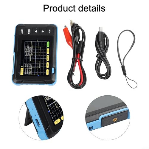 Oscilloscope numérique DSO152 compact avec écran LCD pour testeur électronique