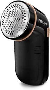 Philips Fabric Shaver, quick and effective removal of pills and bobbles - GC026/80, Black-gold