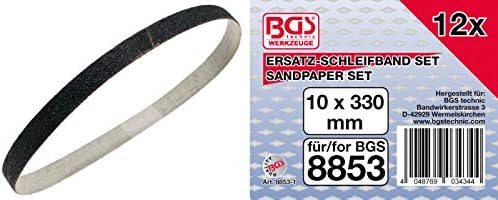 Bild 1 - BGS 8853 | Druckluft-Bandschleifer | für Schleifbänder 330 x 10 mm | 20000 U/min | stufenlos verstellbar