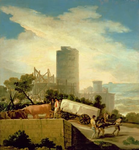 Cuadro de Francisco De Goya Decora Paredes Vacías Pintura Sala de Estar Formato 60x90cm