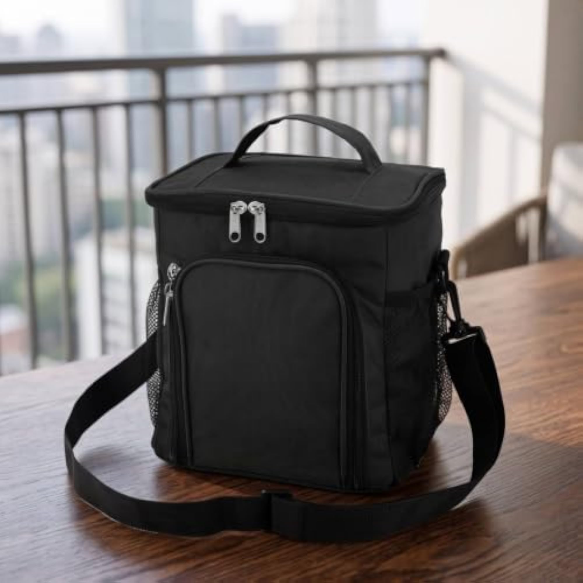 Thermal Lunch Bag with Dual Compartments