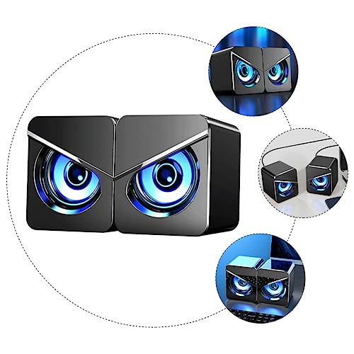 Altavoces de escritorio USB Mikikit para notebook con sonido surround 2