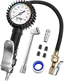 GERCHWAY Tire Inflator with Pressure Gau...