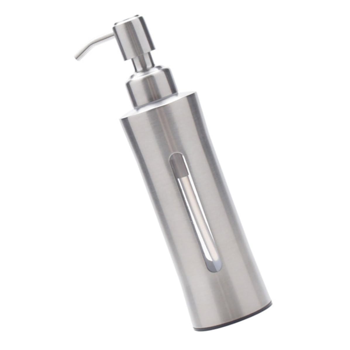 Distributore di Sapone Liquido in Acciaio Inox 304, Argento